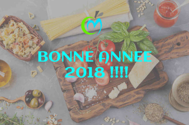 Bonne année 2018 de la part de Cécile Michaud diététicienne à Rodez